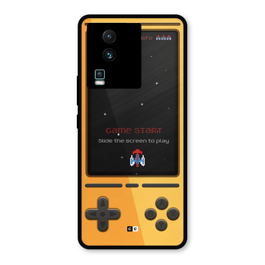 Retro Gamepad Metal Back Case for iQOO Neo 7
