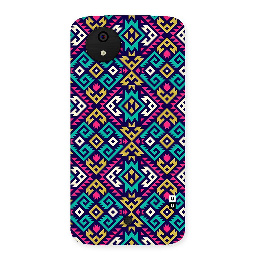 Retro Geometric Pattern Back Case for Canvas A1  AQ4501