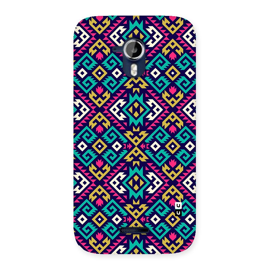 Retro Geometric Pattern Back Case for Canvas Magnus A117