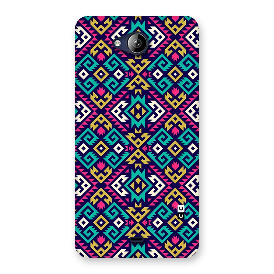 Retro Geometric Pattern Back Case for Canvas Play Q355
