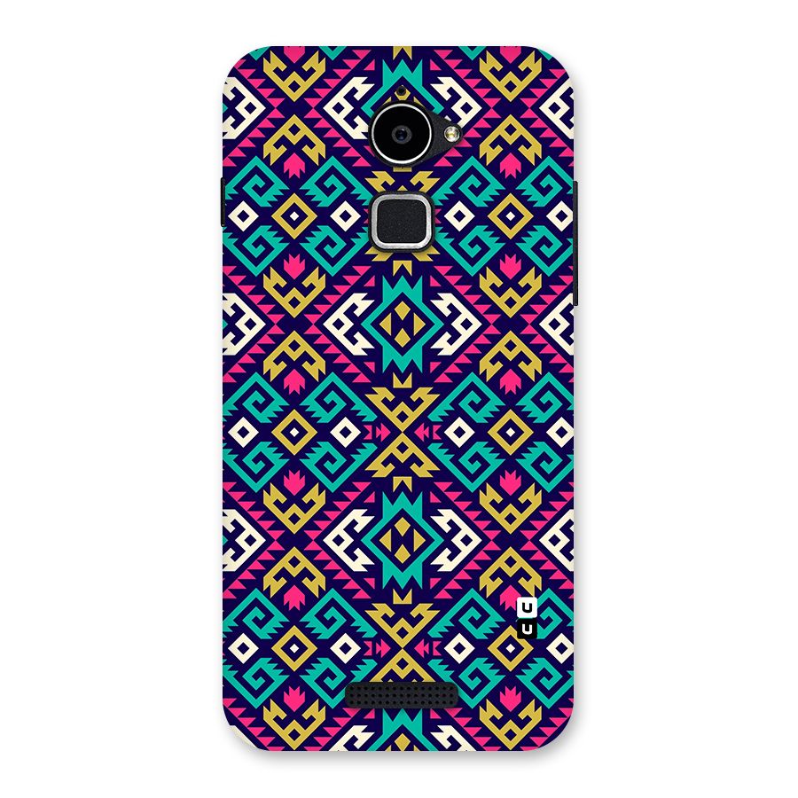 Retro Geometric Pattern Back Case for Coolpad Note 3 Lite