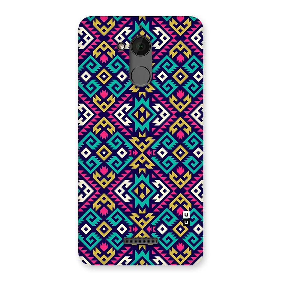 Retro Geometric Pattern Back Case for Coolpad Note 5