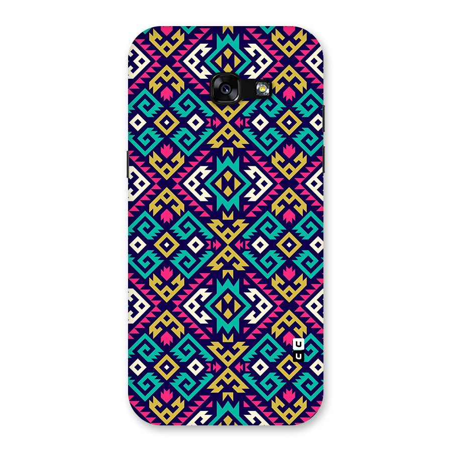 Retro Geometric Pattern Back Case for Galaxy A5 2017