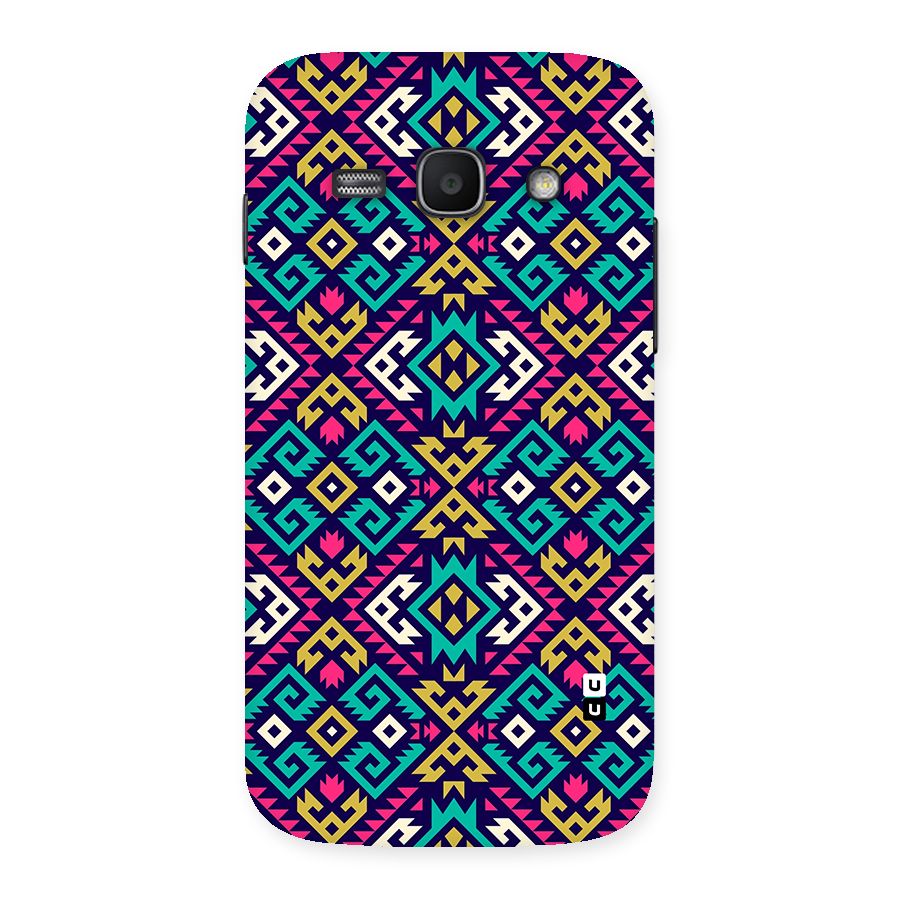Retro Geometric Pattern Back Case for Galaxy Ace3