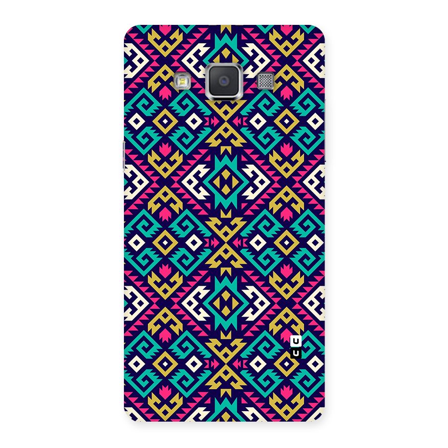 Retro Geometric Pattern Back Case for Galaxy Grand Max