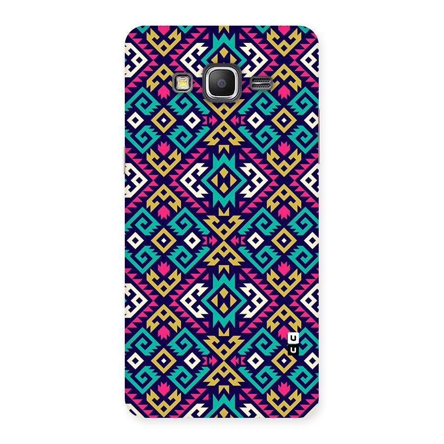 Retro Geometric Pattern Back Case for Galaxy Grand Prime