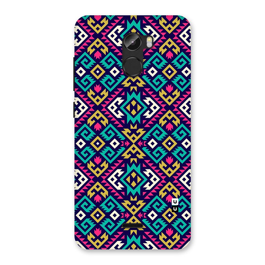 Retro Geometric Pattern Back Case for Gionee X1