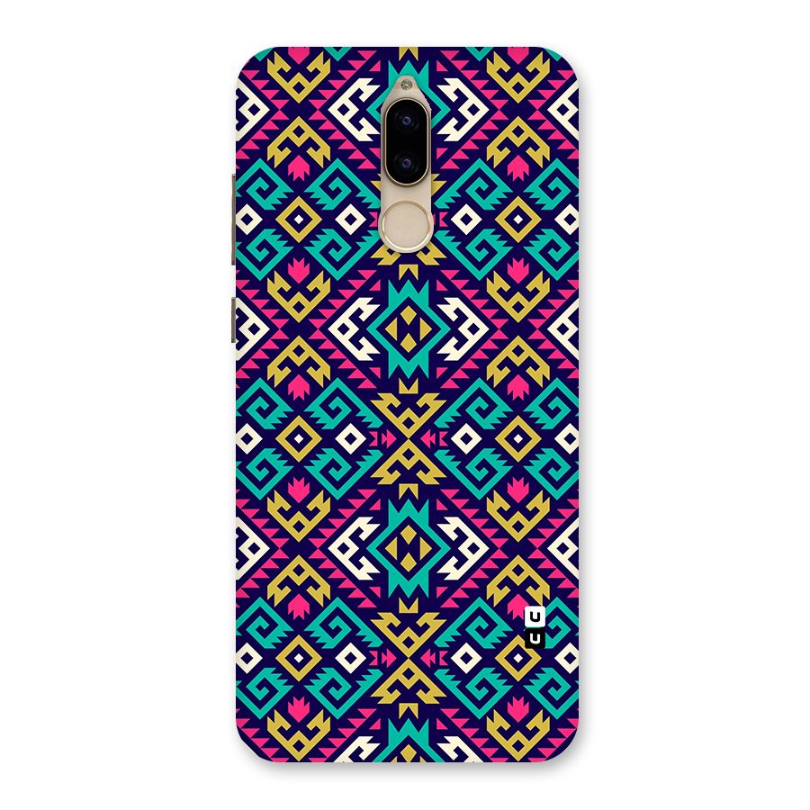 Retro Geometric Pattern Back Case for Honor 9i