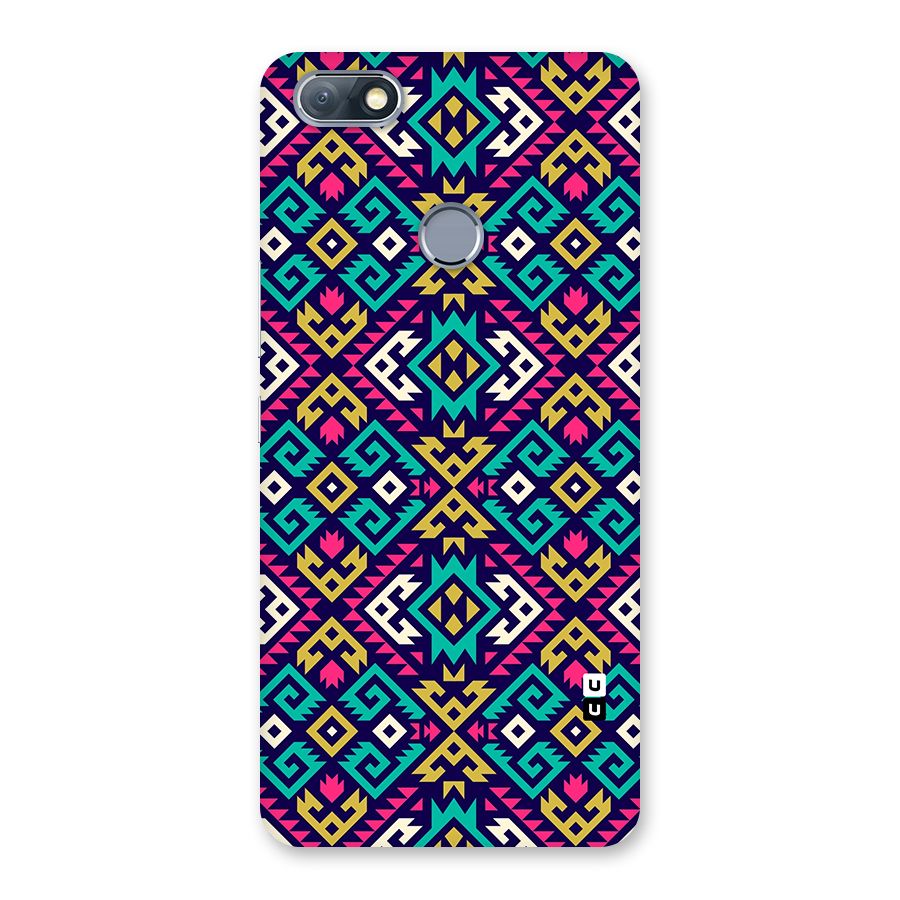 Retro Geometric Pattern Back Case for Infinix Note 5