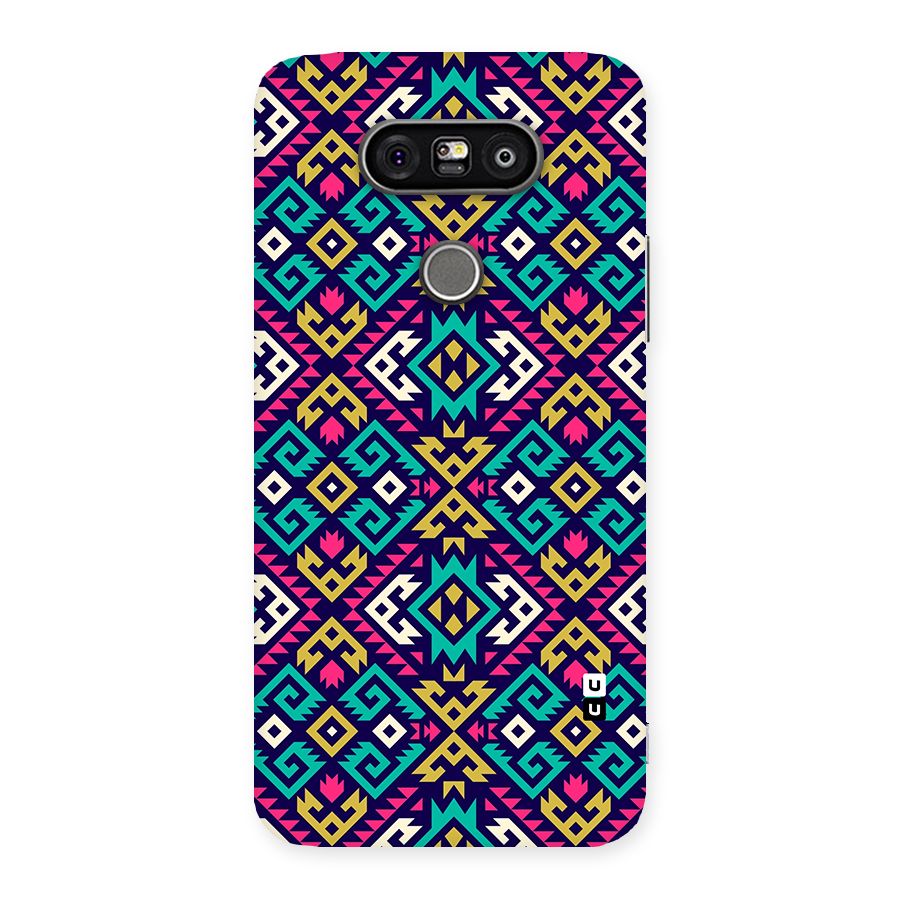 Retro Geometric Pattern Back Case for LG G5