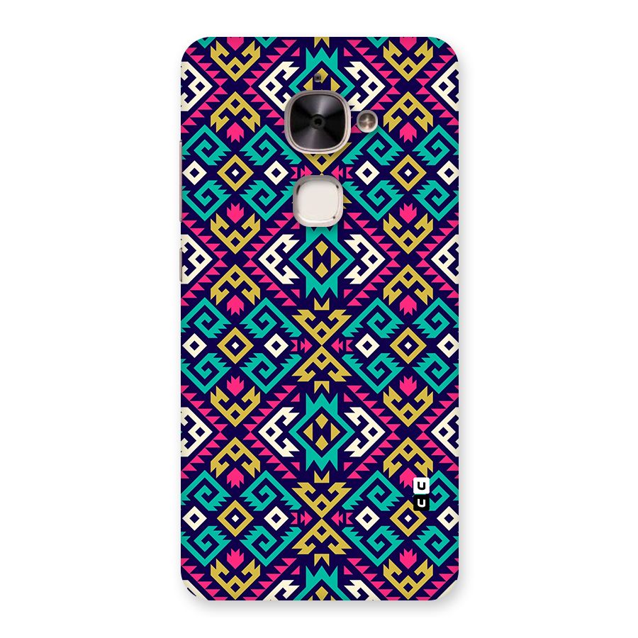 Retro Geometric Pattern Back Case for Le 2