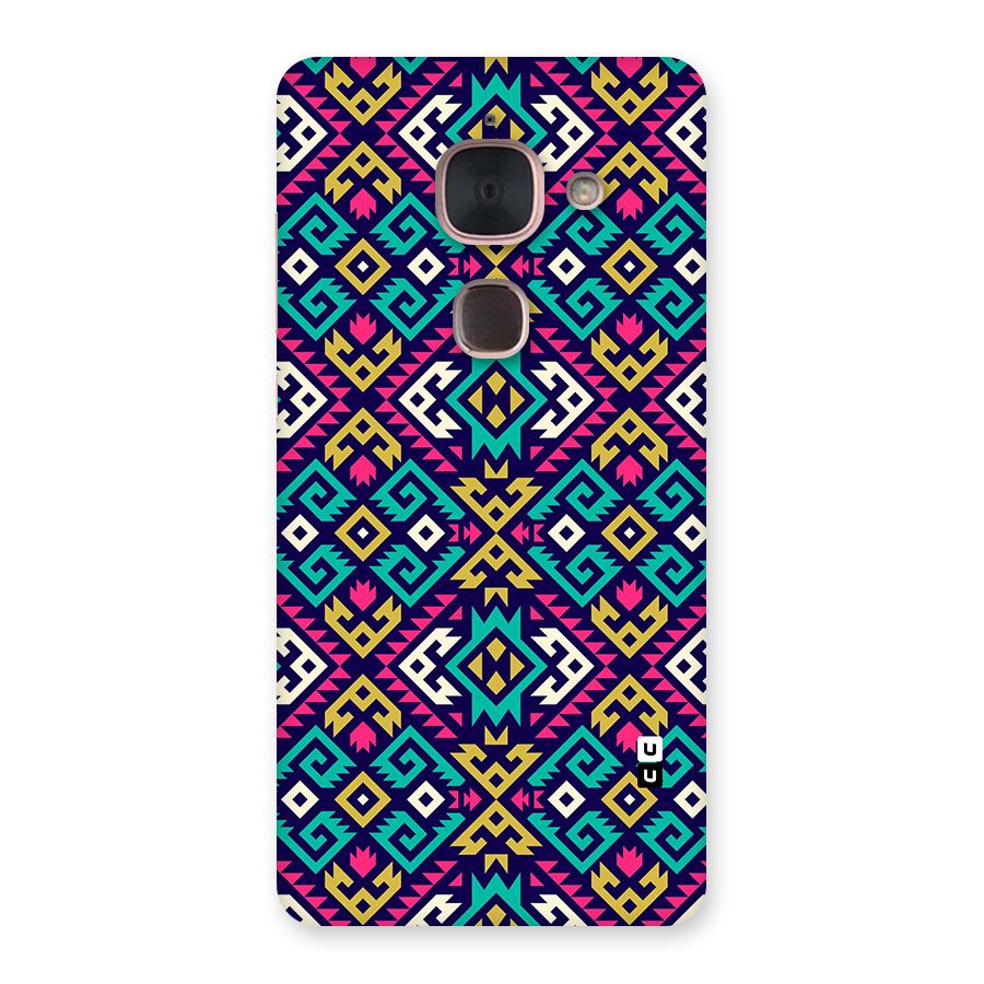 Retro Geometric Pattern Back Case for Le Max 2