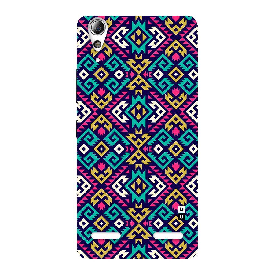 Retro Geometric Pattern Back Case for Lenovo A6000