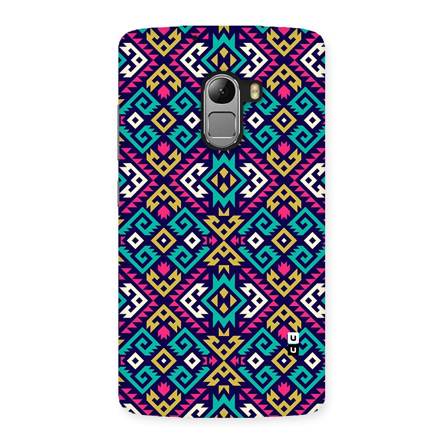Retro Geometric Pattern Back Case for Lenovo K4 Note