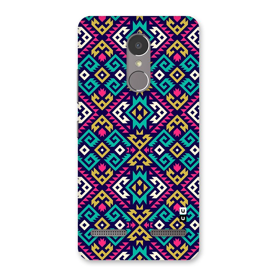 Retro Geometric Pattern Back Case for Lenovo K6