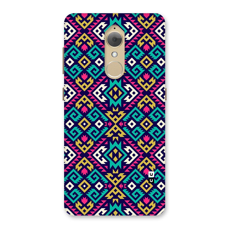Retro Geometric Pattern Back Case for Lenovo K8