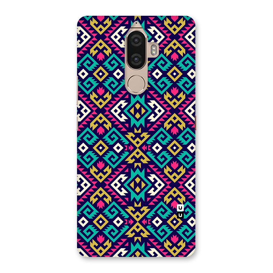 Retro Geometric Pattern Back Case for Lenovo K8 Note