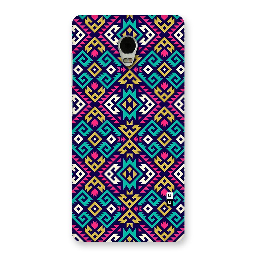 Retro Geometric Pattern Back Case for Lenovo Vibe P1