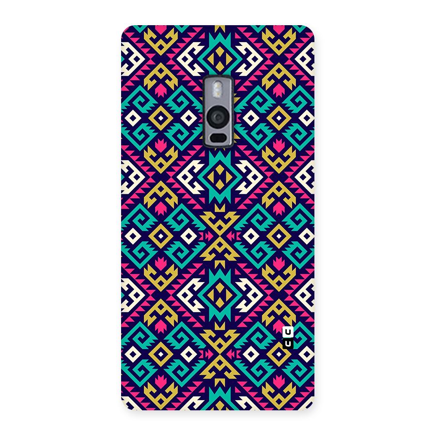 Retro Geometric Pattern Back Case for OnePlus 2