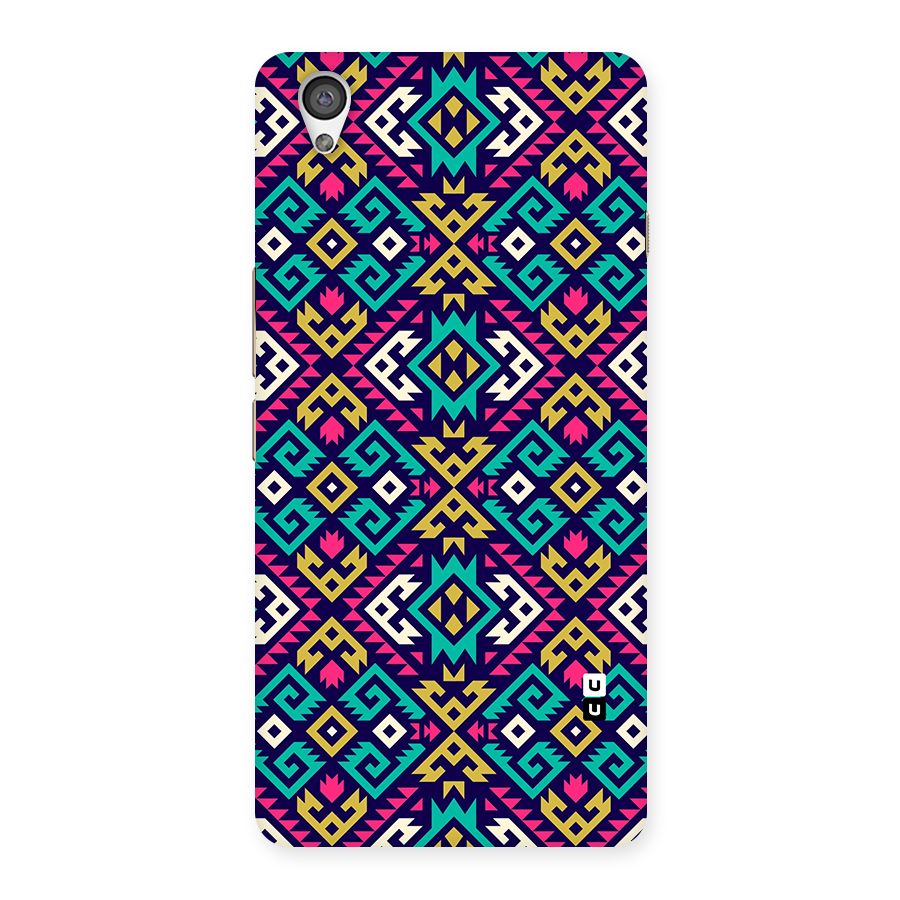 Retro Geometric Pattern Back Case for OnePlus X