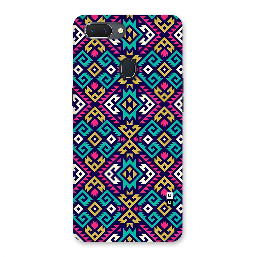 Retro Geometric Pattern Back Case for Realme 2