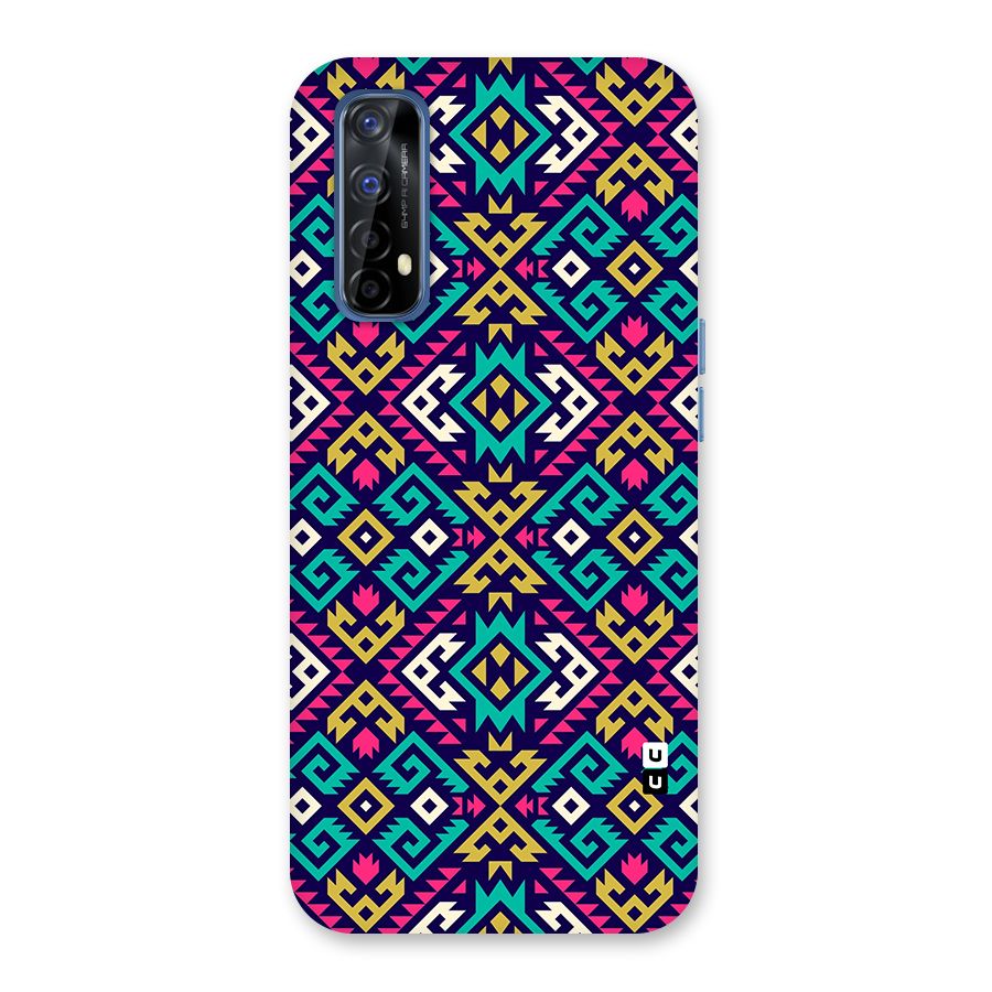 Retro Geometric Pattern Back Case for Realme Narzo 20 Pro