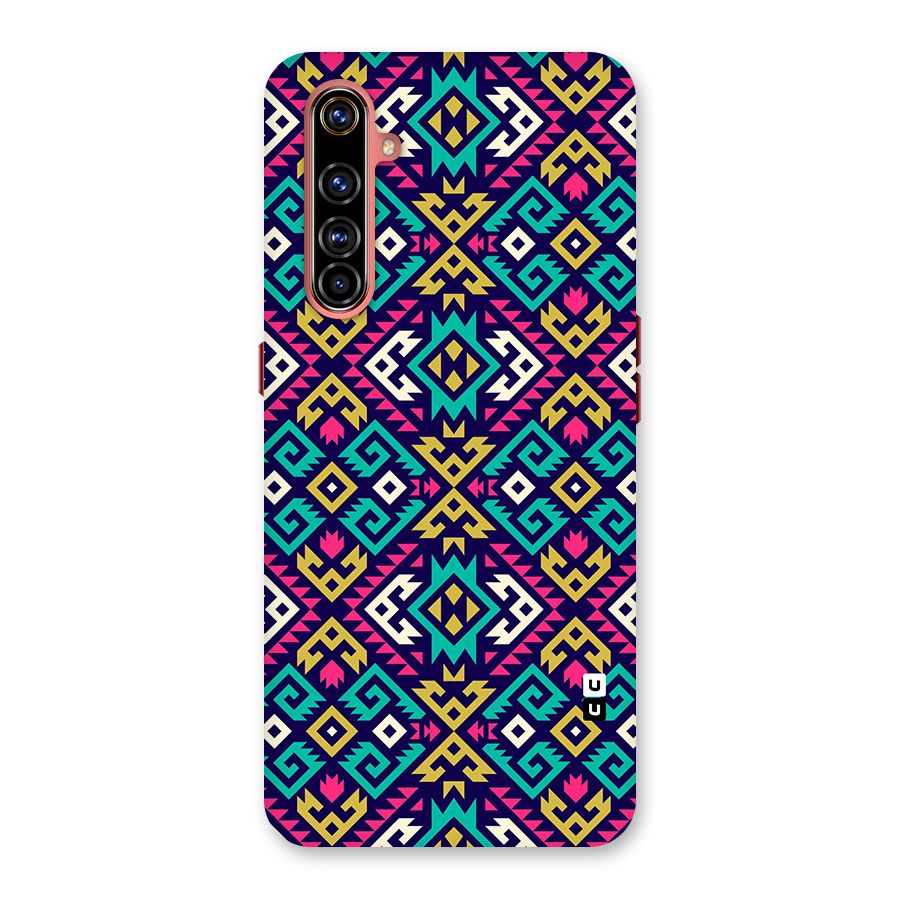 Retro Geometric Pattern Back Case for Realme X50 Pro