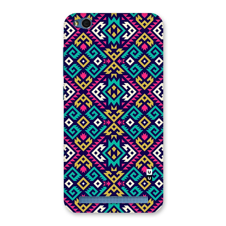 Retro Geometric Pattern Back Case for Redmi 5A