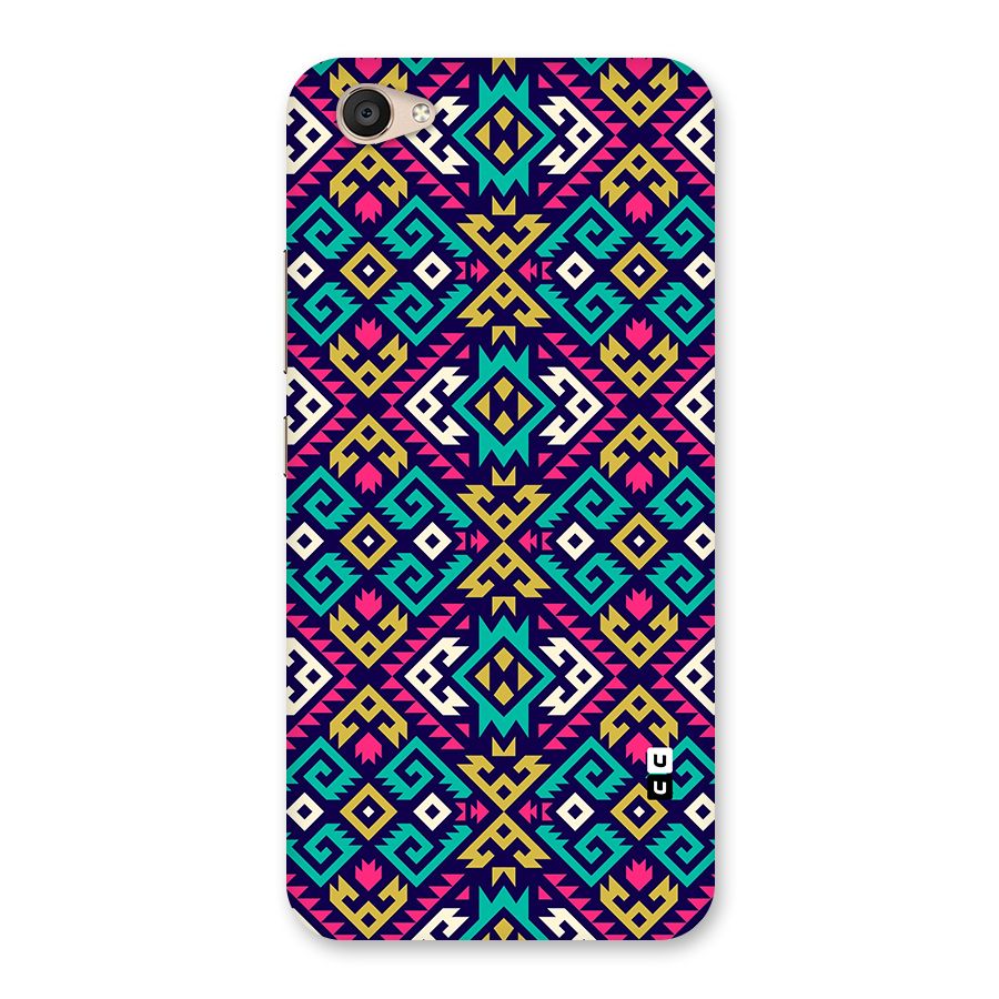 Retro Geometric Pattern Back Case for Vivo V5 Plus
