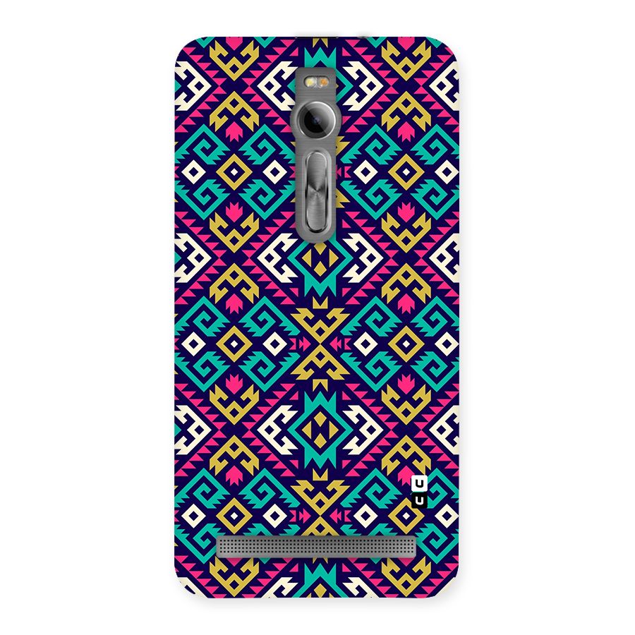 Retro Geometric Pattern Back Case for Zenfone 2