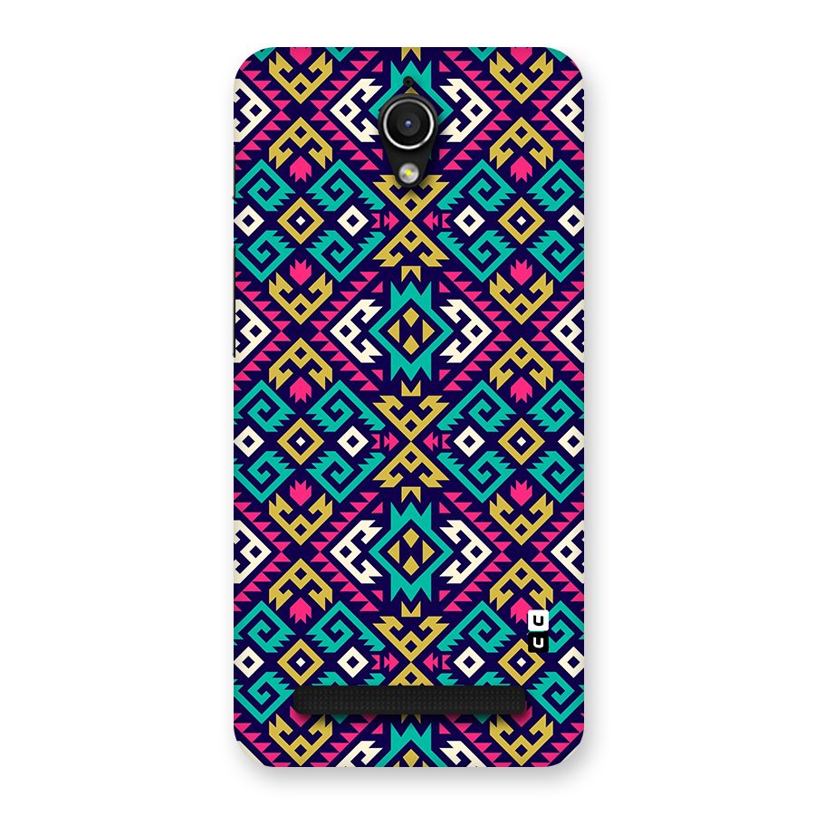 Retro Geometric Pattern Back Case for Zenfone Go