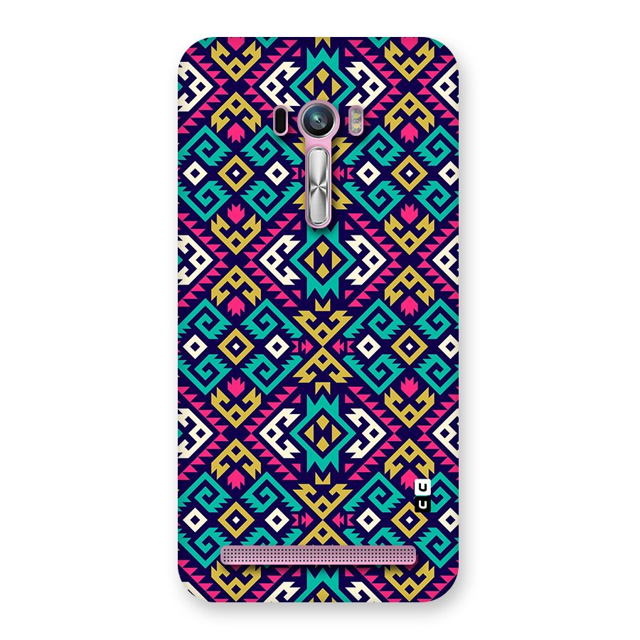 Retro Geometric Pattern Back Case for Zenfone Selfie