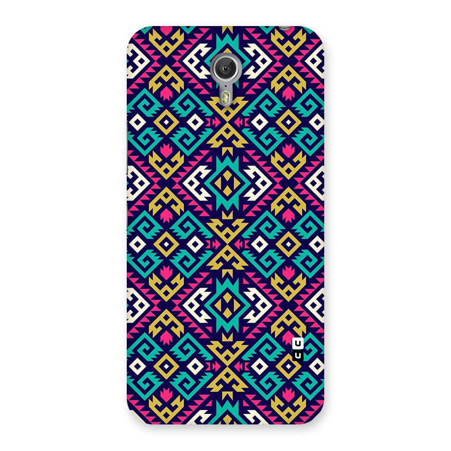 Retro Geometric Pattern Back Case for Zuk Z1