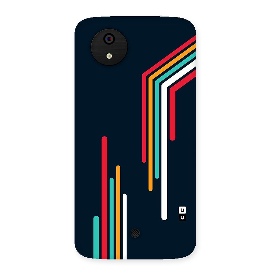 Retro Lines Minimal Stripes Back Case for Canvas A1  AQ4501