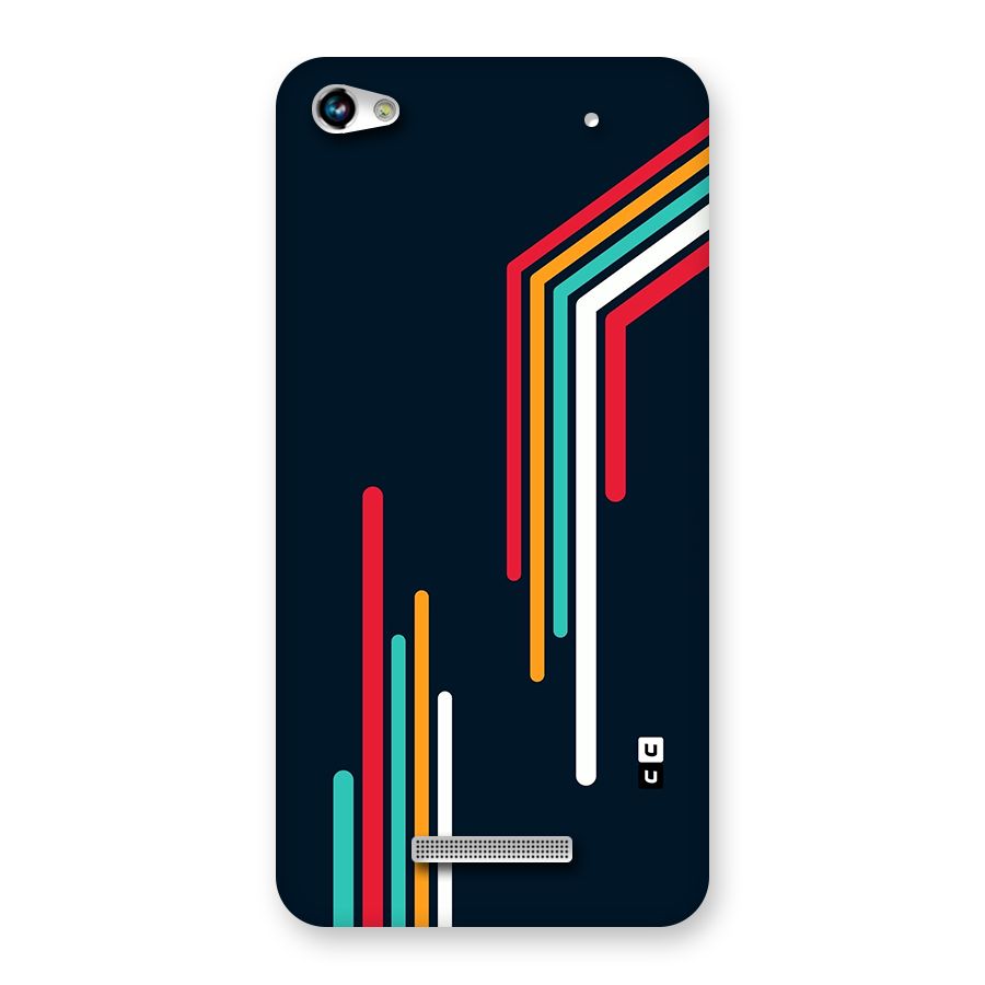 Retro Lines Minimal Stripes Back Case for Canvas Hue 2 A316