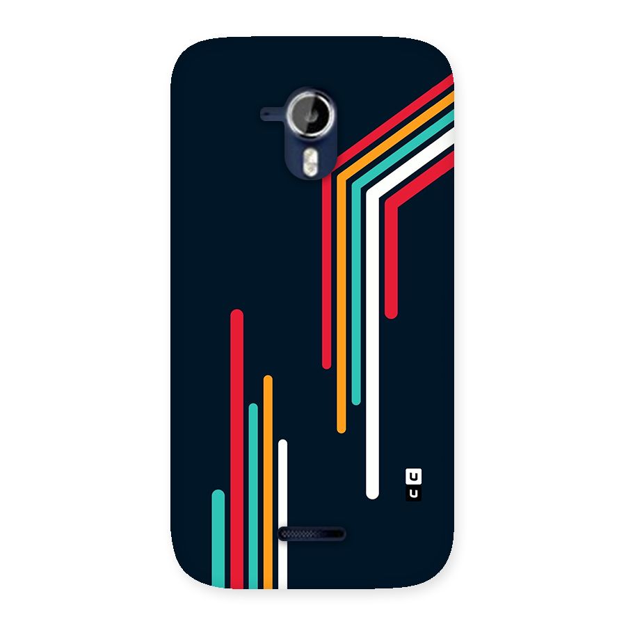 Retro Lines Minimal Stripes Back Case for Canvas Magnus A117