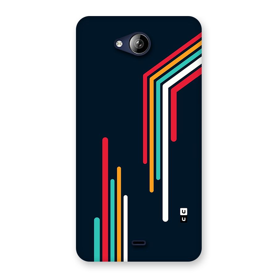 Retro Lines Minimal Stripes Back Case for Canvas Play Q355