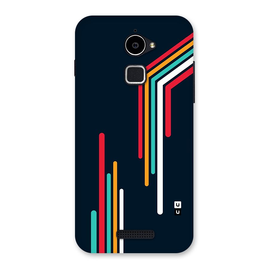 Retro Lines Minimal Stripes Back Case for Coolpad Note 3 Lite