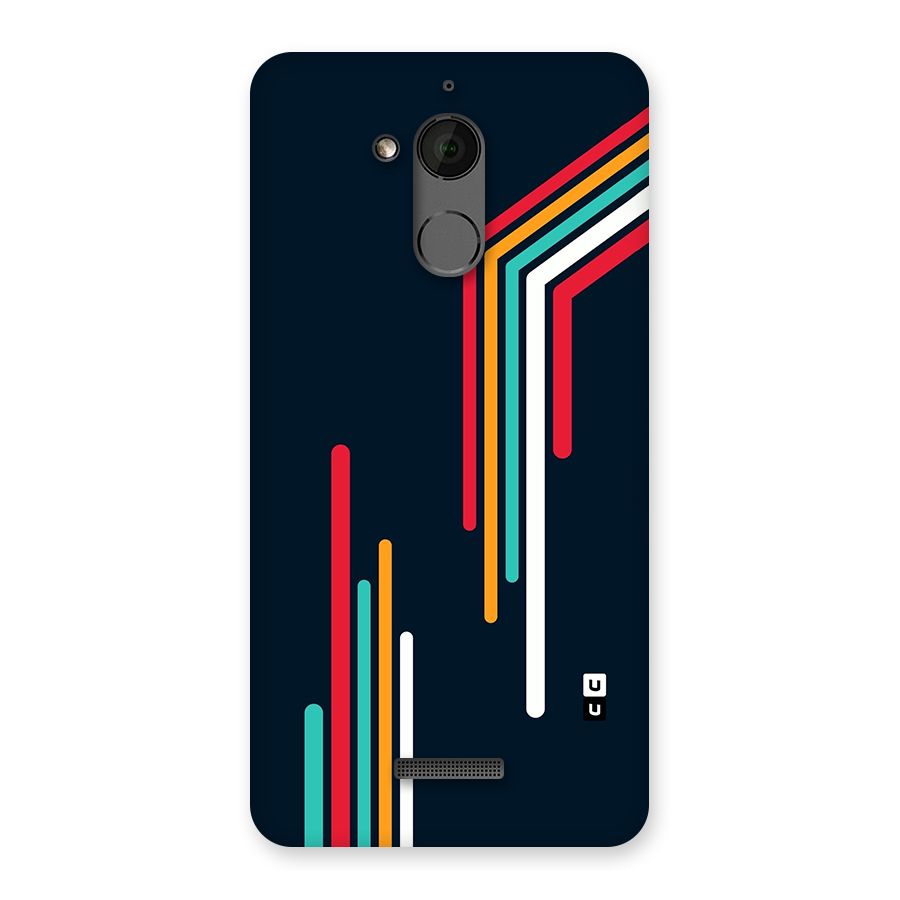 Retro Lines Minimal Stripes Back Case for Coolpad Note 5