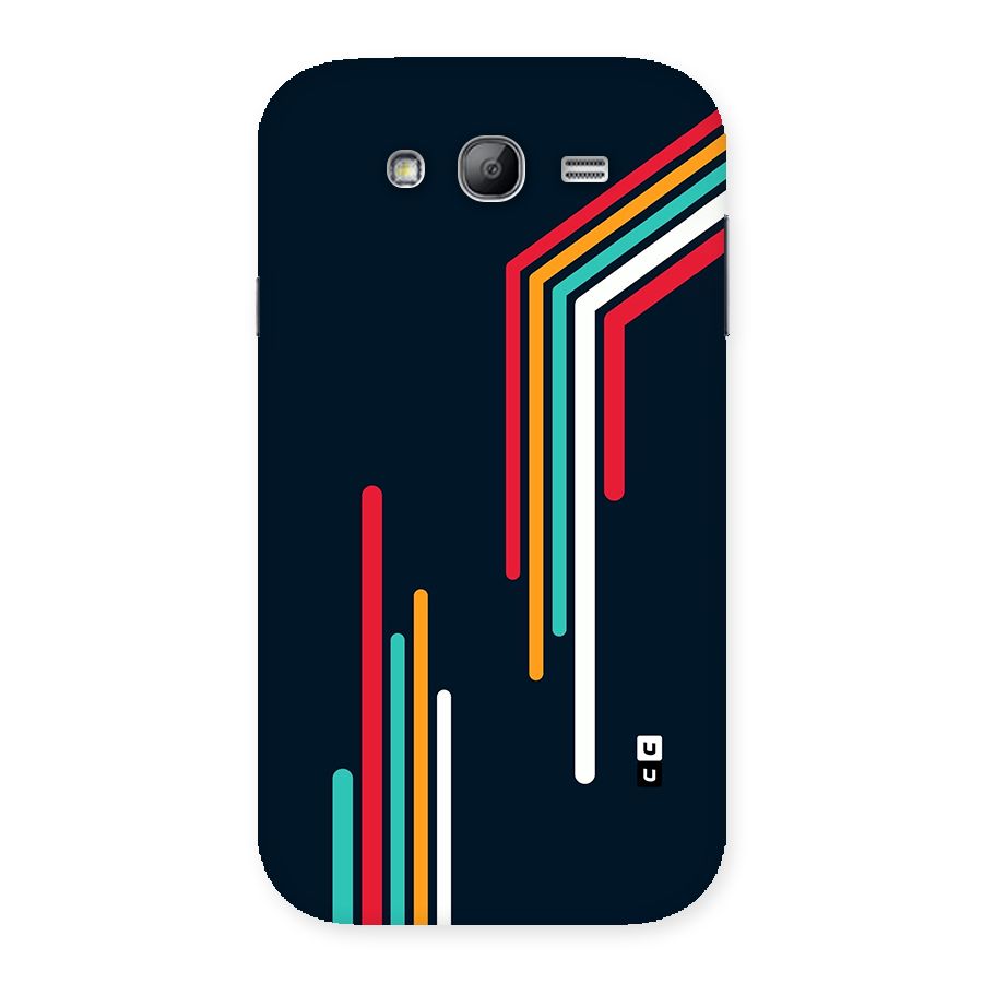 Retro Lines Minimal Stripes Back Case for Galaxy Grand