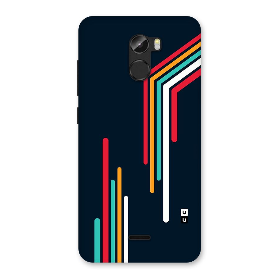 Retro Lines Minimal Stripes Back Case for Gionee X1