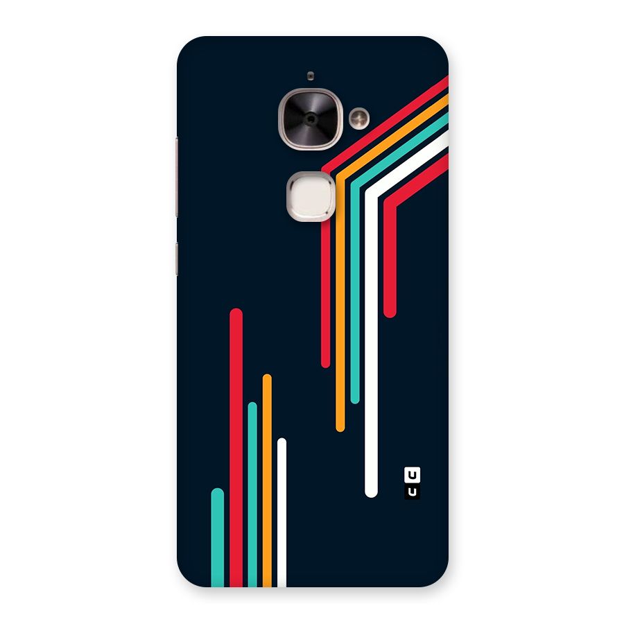 Retro Lines Minimal Stripes Back Case for Le 2