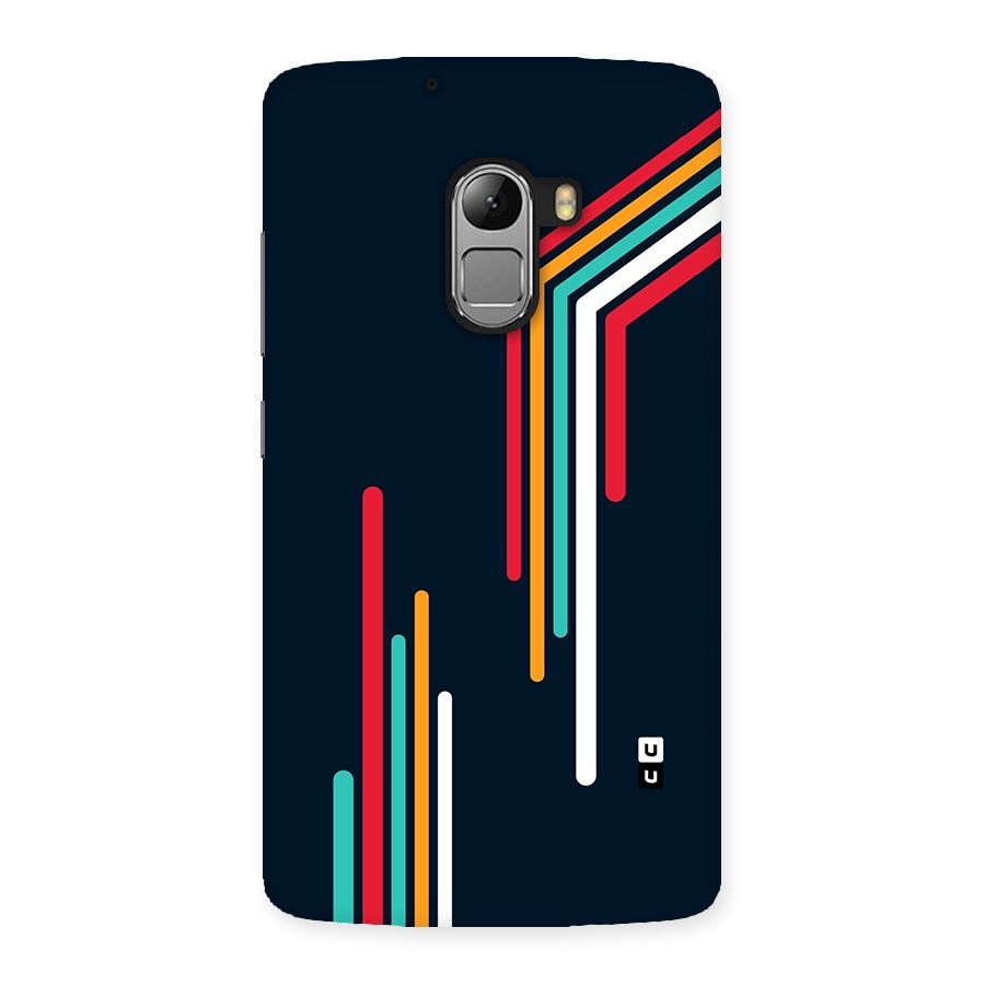 Retro Lines Minimal Stripes Back Case for Lenovo K4 Note