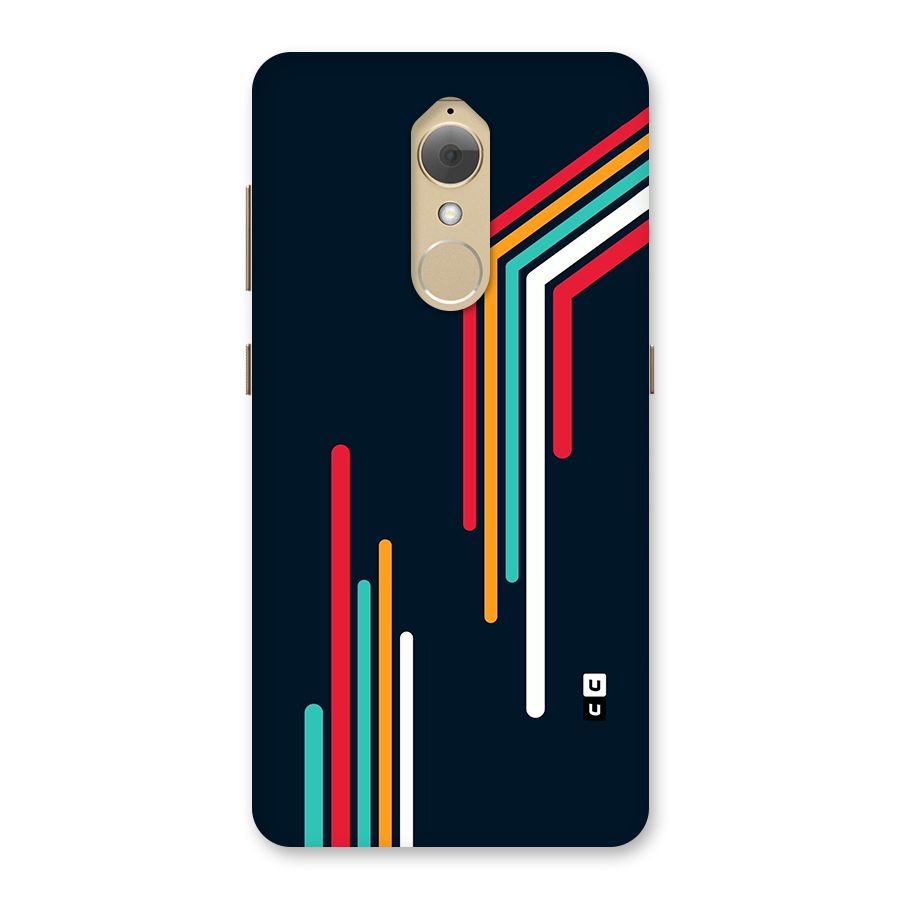 Retro Lines Minimal Stripes Back Case for Lenovo K8