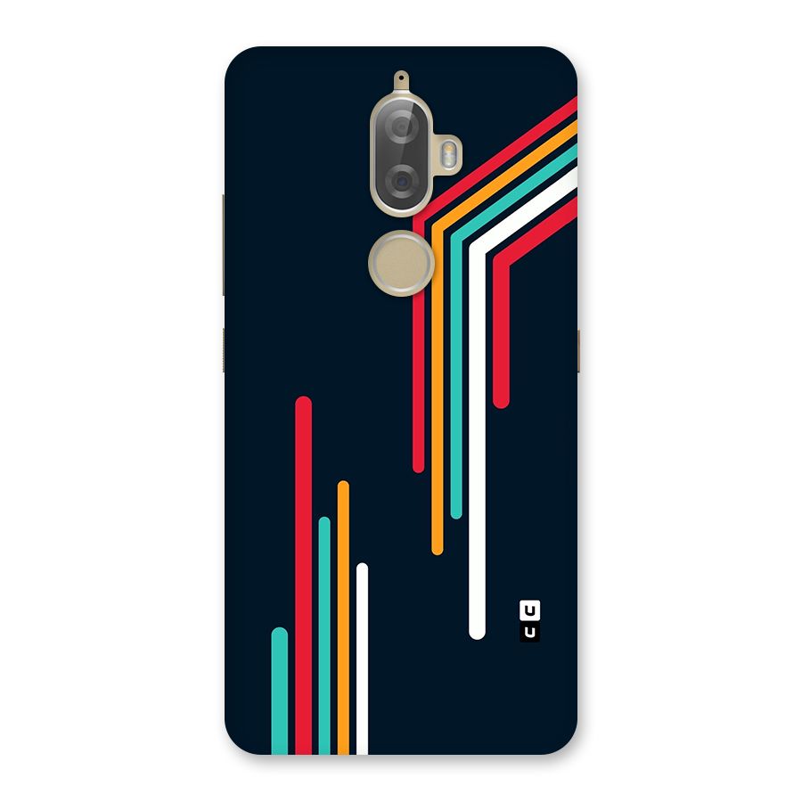 Retro Lines Minimal Stripes Back Case for Lenovo K8 Plus