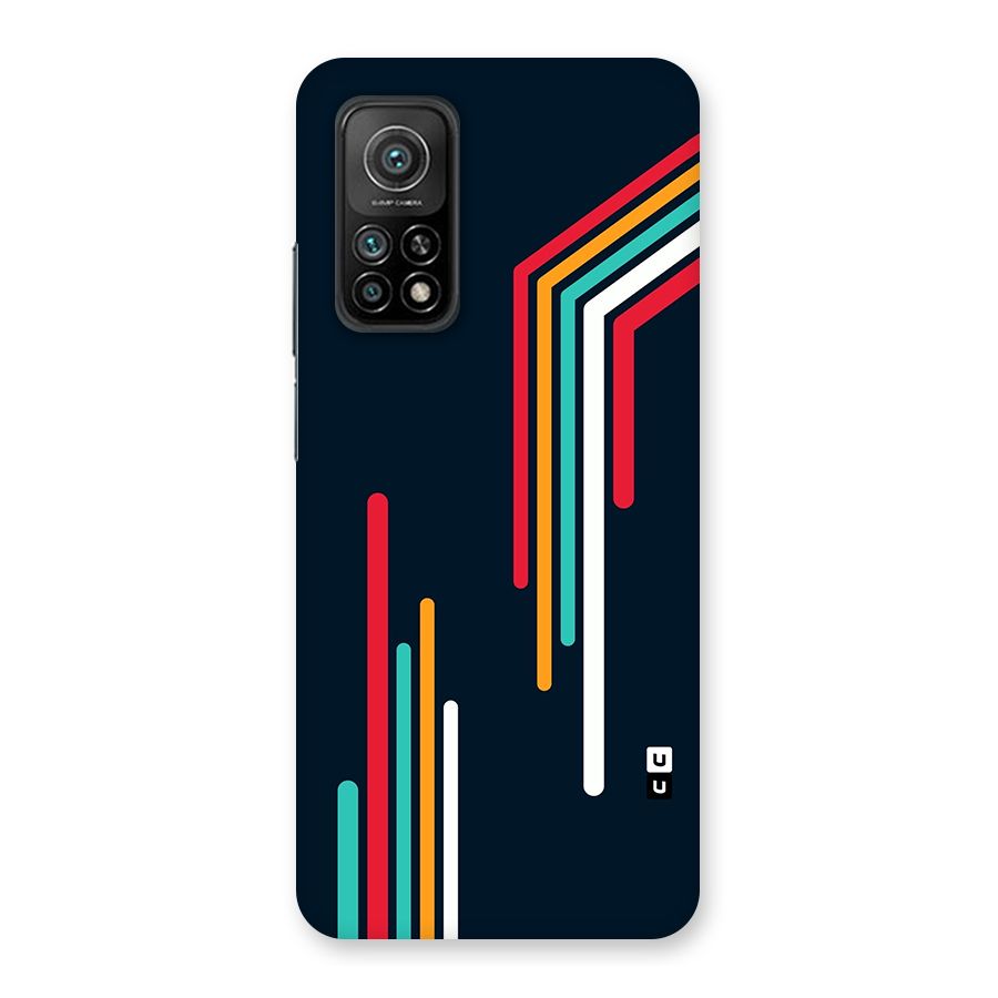 Retro Lines Minimal Stripes Back Case for Mi 10T Pro 5G