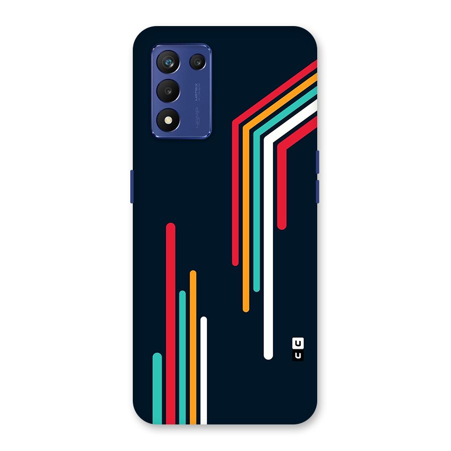 Retro Lines Minimal Stripes Back Case for Realme 9 5G Speed