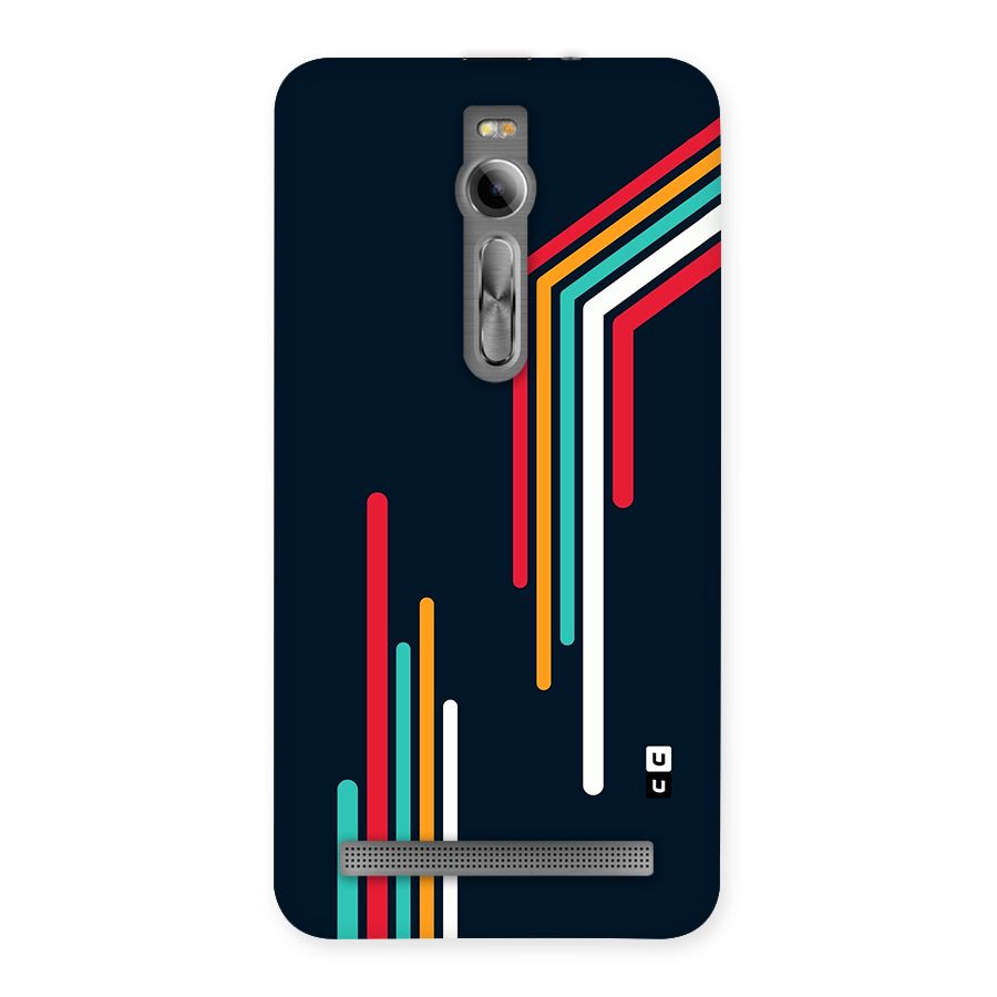 Retro Lines Minimal Stripes Back Case for Zenfone 2