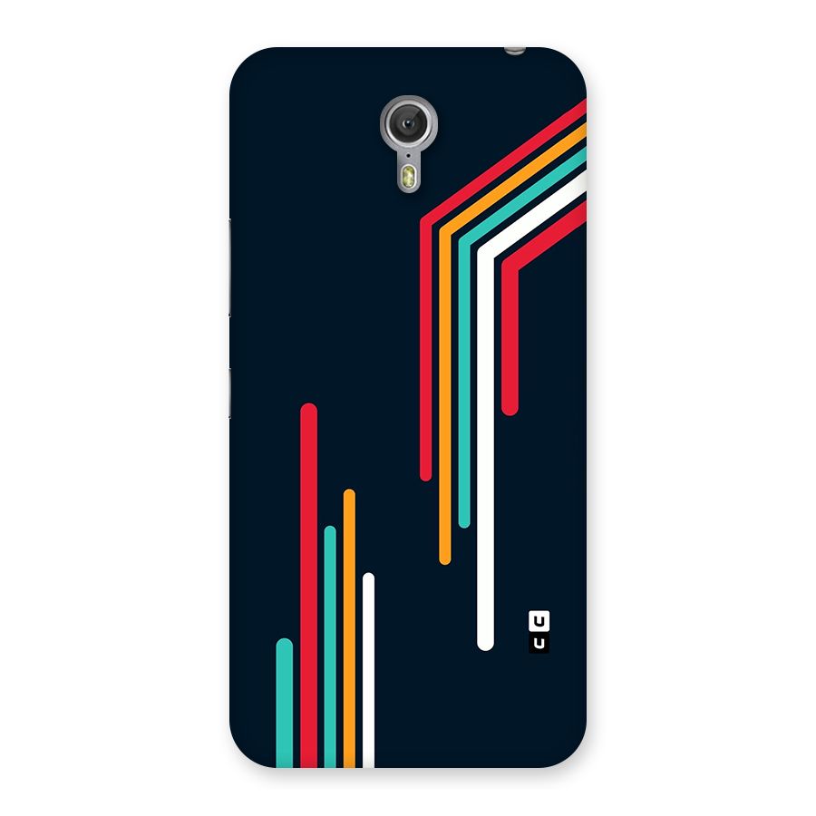 Retro Lines Minimal Stripes Back Case for Zuk Z1
