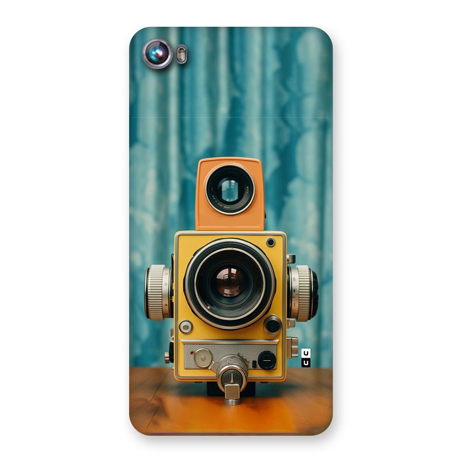 Retro Projector Back Case for Canvas Fire 4 (A107)